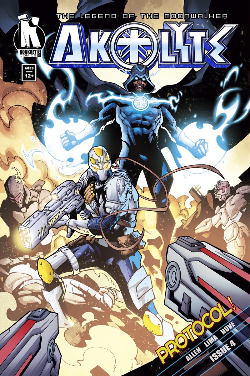 Don’t Miss out! From now to 10/31/22  30% off all standard cover books. Promocode: halloween22   konkret-comics.myshopify.com