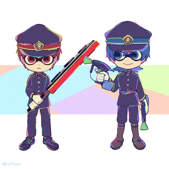 ※スプラパロ刀っぽいのと銃っぽいの 