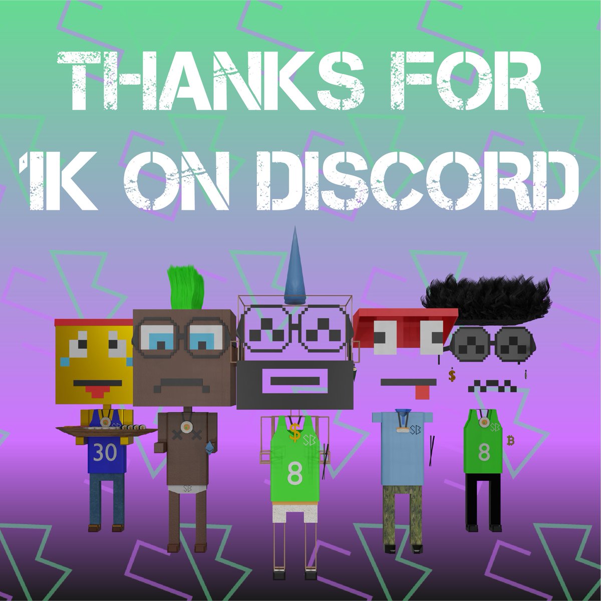 1.000 Followers on Discord! Thanks to the SBC community and wider! We are going to the moon!
All eyes are on Sushibits Club as we are involving your favorite stars Crypto &amp; Meraverse culture, music and cinema in the project🔥⚡🔥
Jump on the Discord now! Link in bio💎
#ethereum