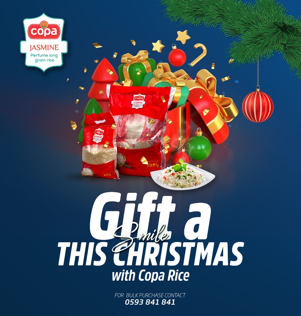 aduanehene's tweet photo. Order for your Christmas hampers and gifts bags....
#localrice #food #premiumquality https://t.co/FYZgdUUkgD