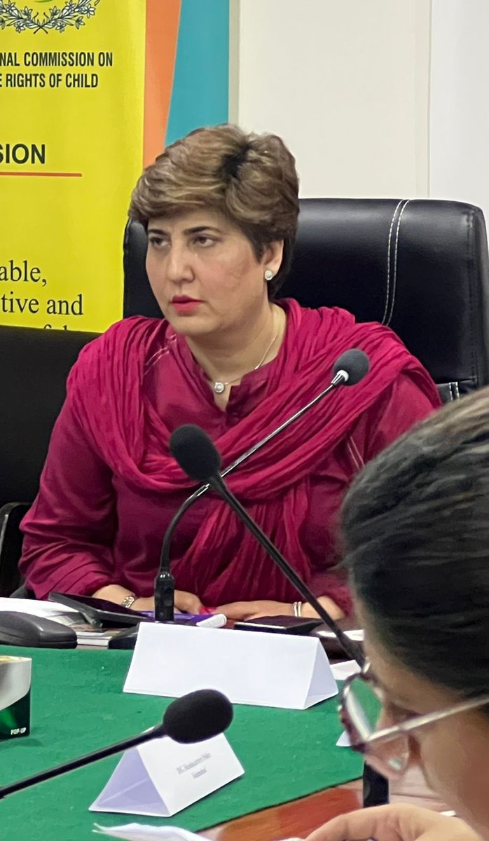 NCRC_Pakistan's tweet photo. #NCRCNCRC held a consultative meeting to discuss the proposed amendments in National Commission on the Rights of Child Act 2017 with the government officials in Islamabad. attended by Relevant ministries , departments and media #childrightslawreforms https://t.co/gWqzjt4GY7