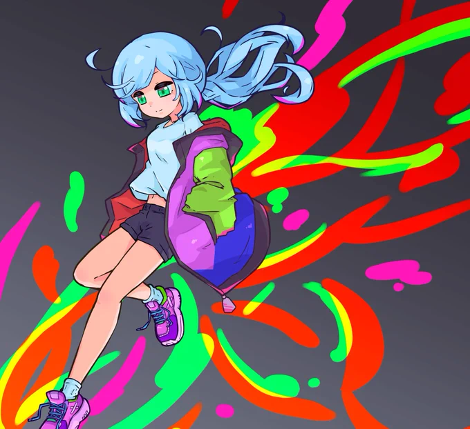 #イラストを4枚貼ると秋風に乗って絵柄を好いてくれる人の元へ届くらしい とどけ。 