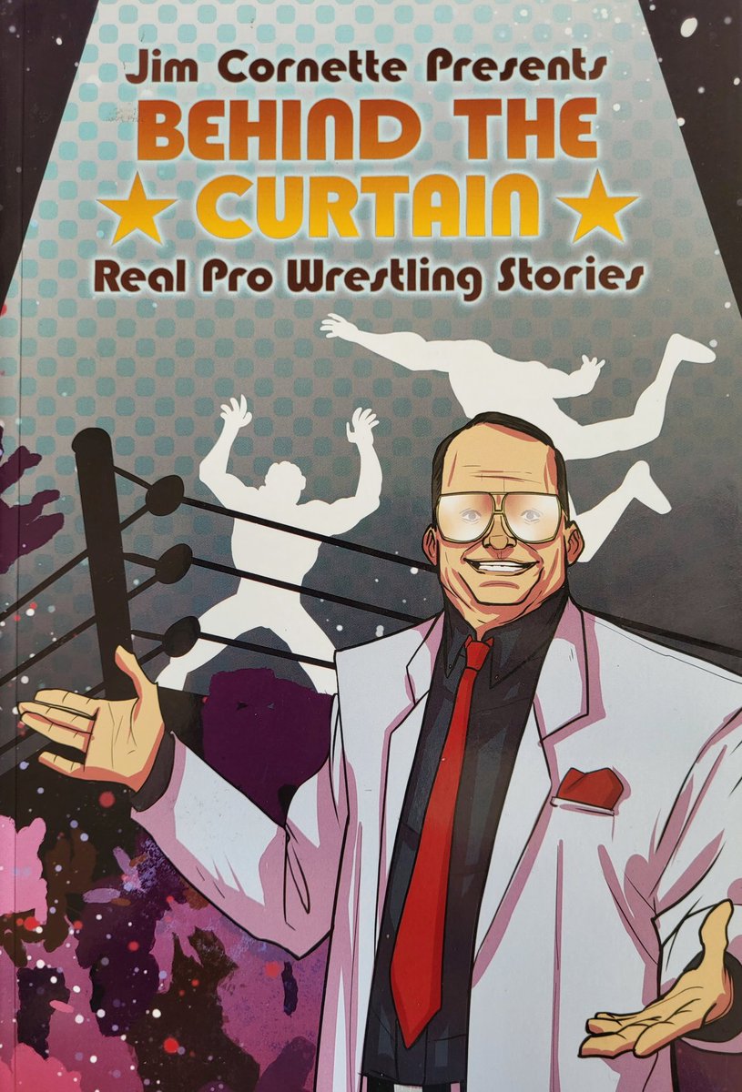 Comickritik1's tweet photo. Jim Cornette reist mit den Lesern durch die Geschichte des Wrestling: wir erleben unfassbare Momente und erfahren, wie es wirklich zum legendären Montrealscrewjob kam.

#comics #jimcornette #wwe #wwf #aew #wrestling #behindthecurtain #vincemcmahon #rickflair https://t.co/ZDYI4xaovD