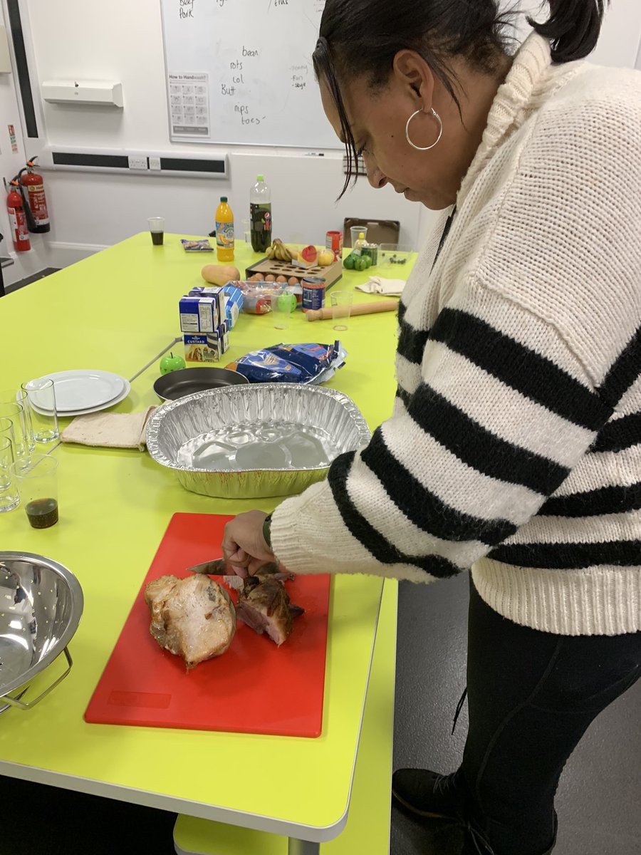 CHICCherts's tweet photo. Did you know this week is #careleavers week. Yesterday evening some of our care leavers came togeather to cook a meal. #nclweek https://t.co/Mkm4wrNTD7