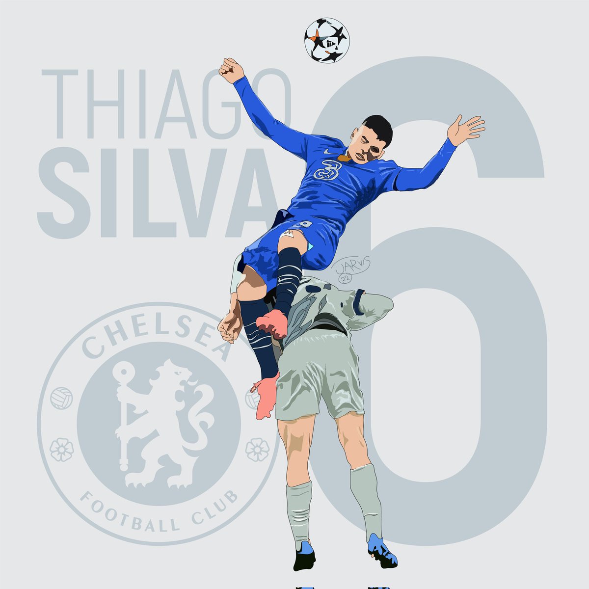 Jarvis_Biggs's tweet photo. To all my @ChelseaFC family, look out for more player appreciation posts after each match day. Trev and Thiago were excellent again last night so I started with them. Look out for Kova and Kai next @WorldWideCheIs @mcloy_kay https://t.co/G1gWMckKWS