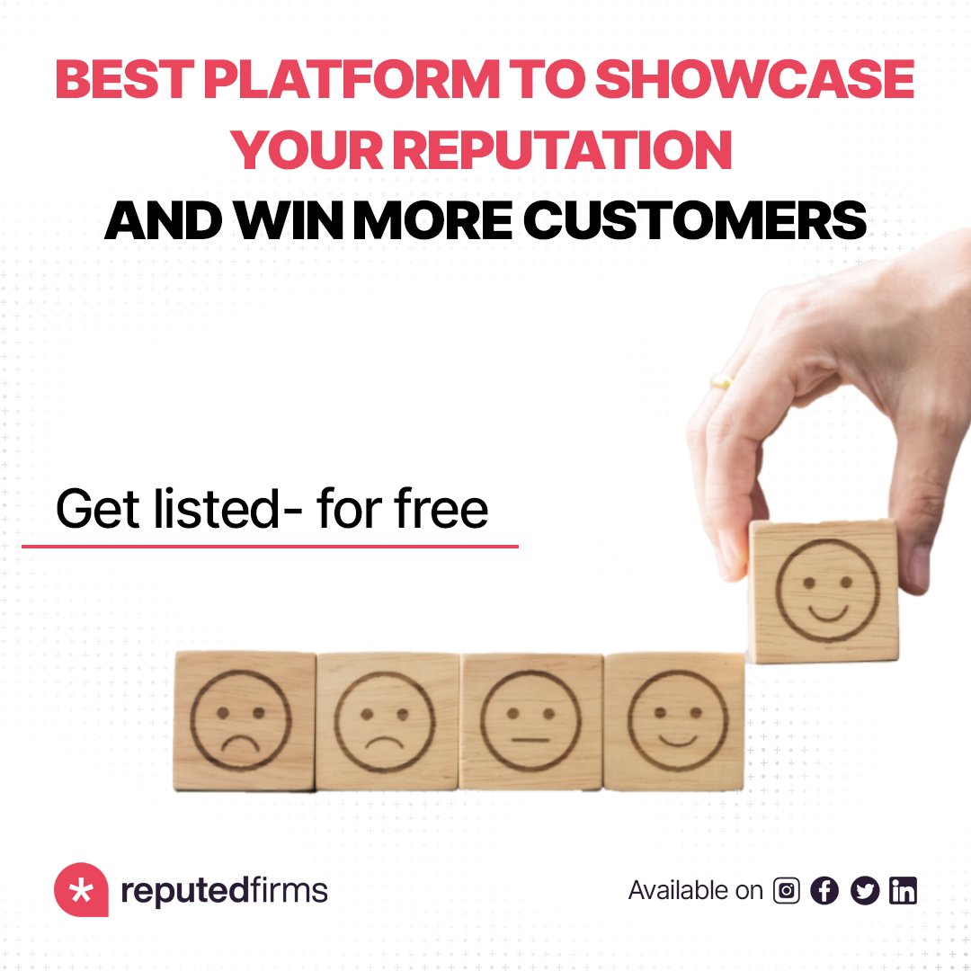 reputedfirms's tweet photo. Reputedfirms acts as a platform to publish detailed customer stories and reviews.
#Reputedfirms #business #SoftwareCompany #Software #Website #Webdeveloper #WebDevelopment #Realestate #Realestatebuilder #LeadGeneration #Leads #DigitalMarketing #DigitalMarketingAgency https://t.co/uyTUYKmWkf