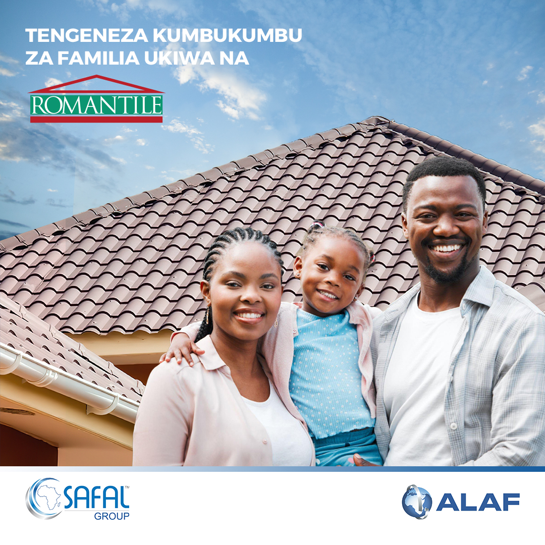 alaf_ltd's tweet photo. Wanasema nyumba ni kumbukumbu, na kumbukumbu ni familia, watag ndugu zako mkumbushiane enzi za utotoni mkiwa nyumbani π
#HapaNiNyumbani #Romantile #ukiwekaumeweka #alaflimited #alaf #mabati #safal #tanzania #chaguaalaf #roofing #roofingsupplies https://t.co/CQ8p0kYyPV
