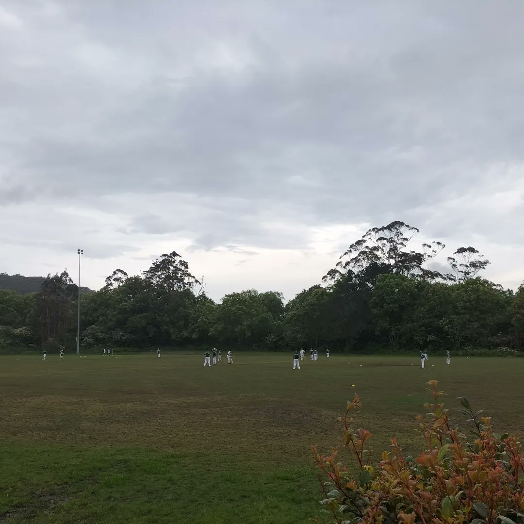 hamishneal's tweet photo. Game two (round 3) Having an agreed dead-ball area due to the mud was certainly unique. Despite Gus hauling us back into the game during our chase we fell short by 11 runs. Was batting at the end but couldn't help get us over the line. Took a catch though @LisarowCC #swoopdown https://t.co/uLrrNyLHik