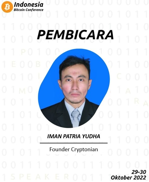 imanpyudha's tweet photo. Delighted to announce that I will be speaking at @bitcoinconf_id the biggest Bitcoin Conference in Asia

📌Building #Bitcoin Ecosystem in Emerging Countries
🧠@vryfokkenou @BitcoinEkasi
📅Oct 29-30th
📍https://t.co/Ll5myUH9ap
⏰10AM JKT
🎟https://t.co/LYOaOgqWg9

GET YOUR TIX NOW https://t.co/iqAWq3qDHb