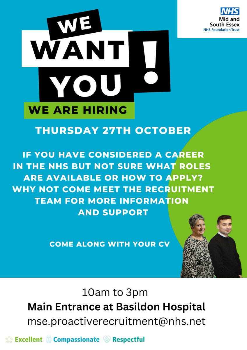 Mid and South Essex NHS Jobs tweet media