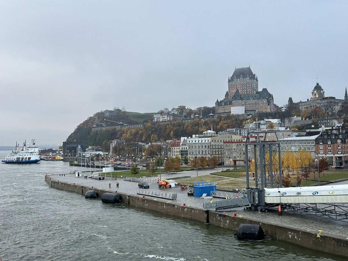LuxeTiffany's tweet photo. Bonjour de Québec City. #travel #SeabournPartner https://t.co/tRP7U1PbvK
