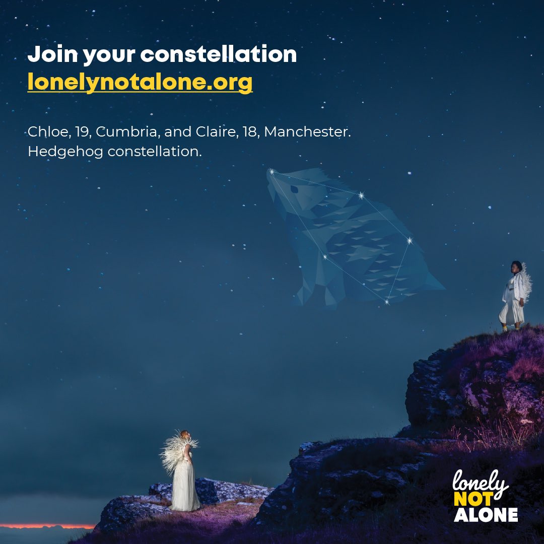 clairemmadz's tweet photo. Loneliness doesn't have to last forever ⭐️ #lonelynotalone
As a #codesigner of the #campaign, I've come up with 4 ways for you to get involved in @lonelynotalone Year 4 🌍
See on Instagram ➡️ https://t.co/AJXBLw2WfT
See on TikTok ➡️ https://t.co/cQxRJz10vN https://t.co/POdSrbOu1L