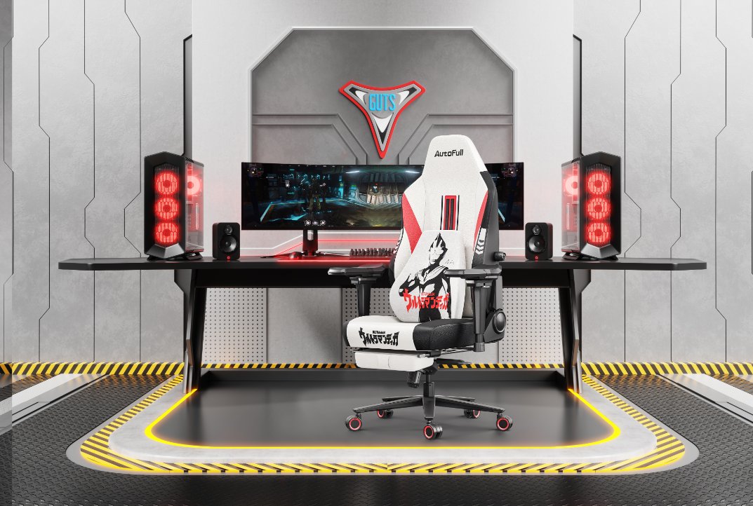 AutoFullGlobal's tweet image. 【Pre-order Now】Japan only
Upgrade your bright gaming room with AutoFull Ulraman Gaming Chair. The outstanding Ultraman lumbar pillow and glowing "GUTS" LOGO empower you with the energy of "light". ▶️amzn.to/3yFhKrB

#autofull
#autofullultraman
#ウルトラマンデッカー