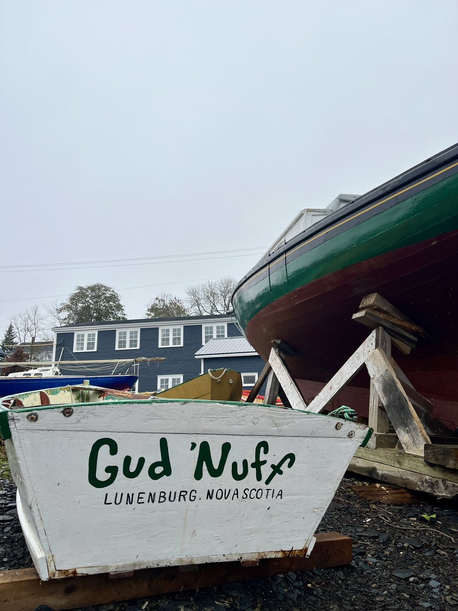 The wisest boat in the world. 

Gud ‘Nuff is my new motto.

#NovaScotia