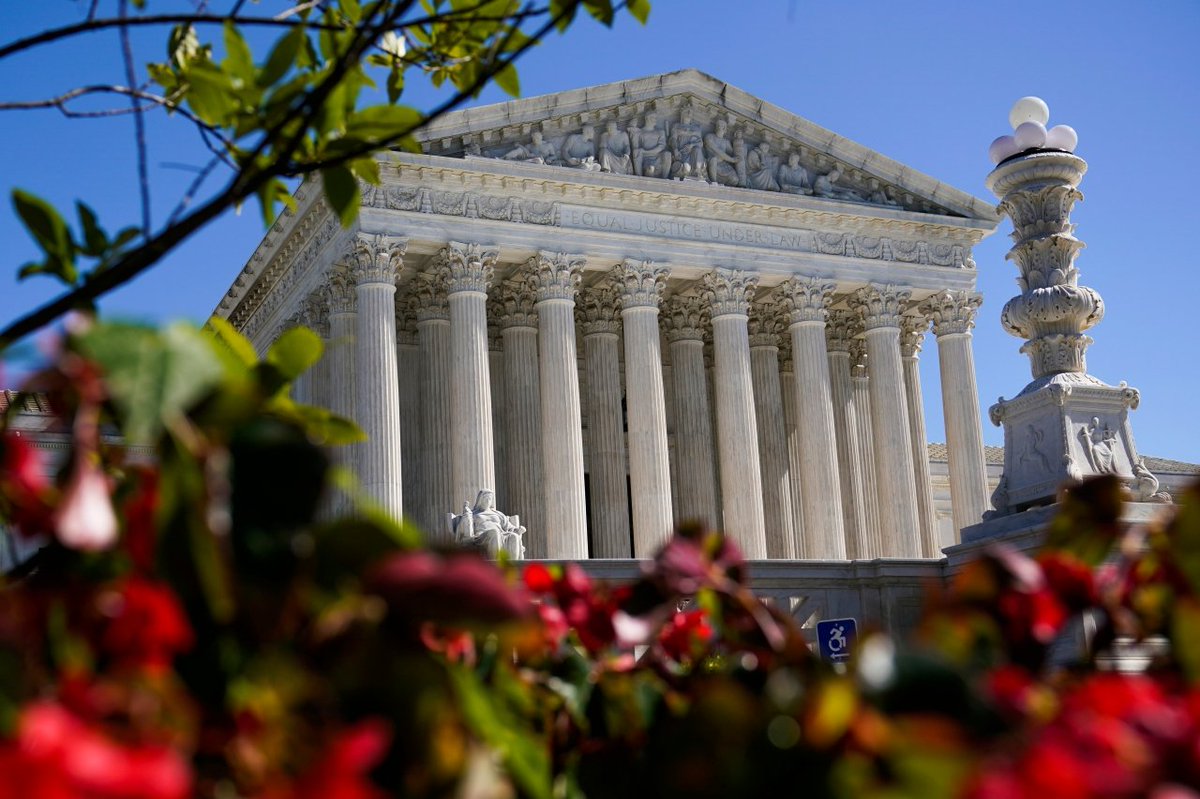 thehill's tweet photo. Supreme Court may overturn race-based school admissions: Here’s what you need to know https://t.co/dB6YwC5cQ4 https://t.co/oNa7dQf6le