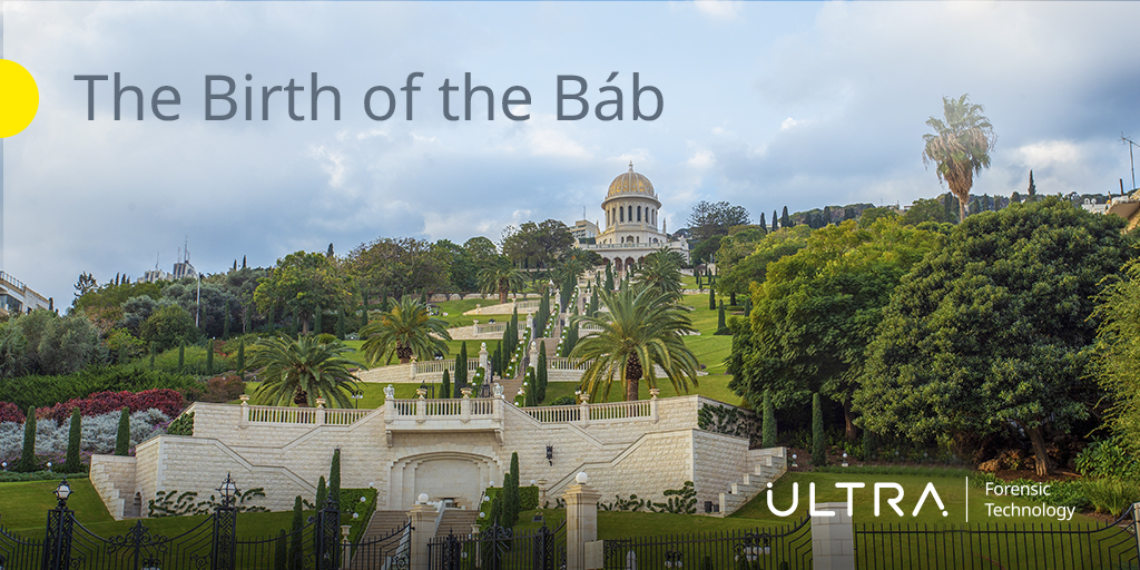 ForensicTechno's tweet photo. 𝚃𝚑𝚎 𝙱𝚒𝚛𝚝𝚑 𝚘𝚏 𝚝𝚑𝚎 𝙱á𝚋
To all Bahá'í followers around the world:
May this simple and joyous event begin with prayers and devotional reading and end with a festive social gathering
#UltraForensicTechnology #bahaifaith #bahai #birthofthebab #bahaicommunity #bahairing https://t.co/Y6DfKv4gUr