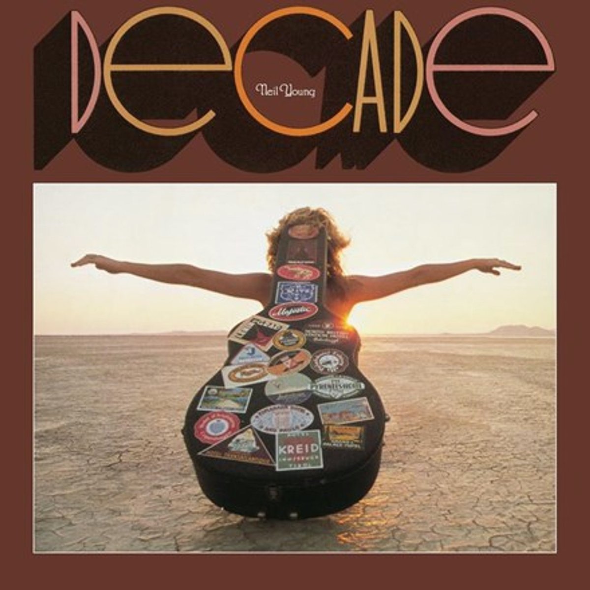 MAGNETMagazine's tweet photo. 45 years ago today, @Neilyoung released “Decade.” Dorm-room essential, bong and #PonoPlayer not included. Read our live review of @NeilYoungNYA + @lukasnelson @POTR from 2018: https://t.co/TcqKQ8NLIg https://t.co/SAB9dTKZfm