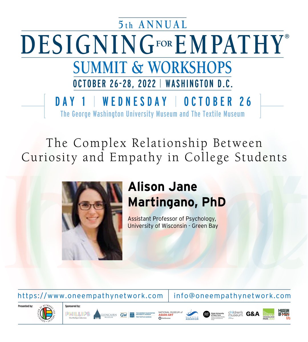Thrilled to present this morning on #curiosity &amp; #empathy. Tune in at 08:00 CT/ 09:00 ET to learn more about our research <a href="/SaraKonrath/">Dr. Sara Konrath</a>!