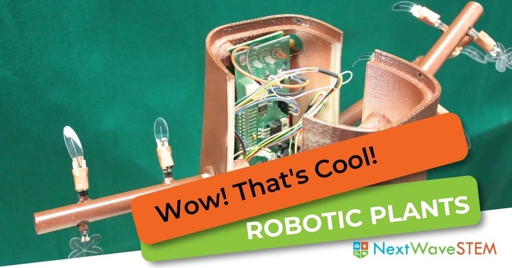 NextWaveSTEM's tweet photo. Check out our article on how The Italian Institute of Technology developed a robot that replicates the behavior and mechanisms of plants ! 

https://t.co/XXHwzqvshl

#nwsarticle #ai #gogreen #roboticplant #nws #steam #innovation #stemnews https://t.co/M4si6tmcPo