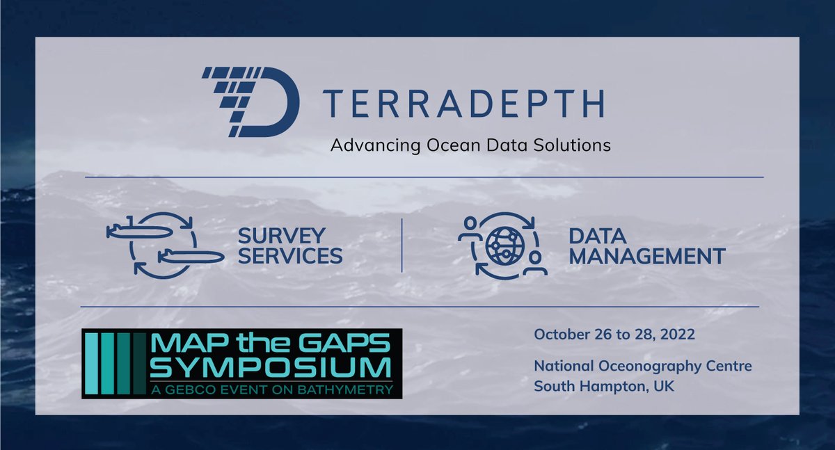 terradepth (@terradepth) on Twitter photo #MapTheGaps Symposium is under way in South Hampton, UK. Make sure and stop by the Terradepth booth and learn more about #Terradepth's End-to-End Ocean Data Management Solutions with our Chief Strategy Officer, Ken Childress.
#geospatial
<a href="/mapthegaps/">Map the Gaps</a> <a href="/gebcobathymetry/">GEBCO bathymetry</a> #MapTheGaps Symposium is under way in South Hampton, UK. Make sure and stop by the Terradepth booth and learn more about #Terradepth's End-to-End Ocean Data Management Solutions with our Chief Strategy Officer, Ken Childress.
#geospatial
<a href="/mapthegaps/">Map the Gaps</a> <a href="/gebcobathymetry/">GEBCO bathymetry</a>