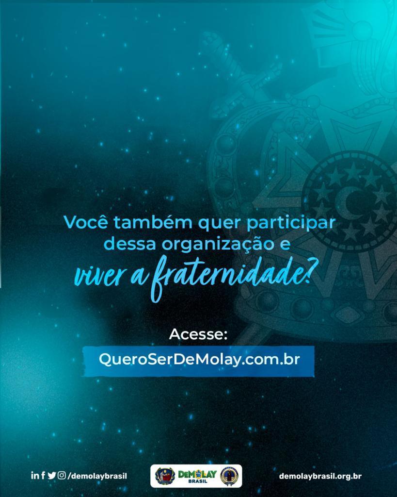 DeMolayBrasil's tweet photo. Quer saber mais sobre como você pode ser um DeMolay?

Acesse o site https://t.co/3UcKZRXLUU!

#PrometoeJuro #SerDeMolay https://t.co/eBKZp7xXQh