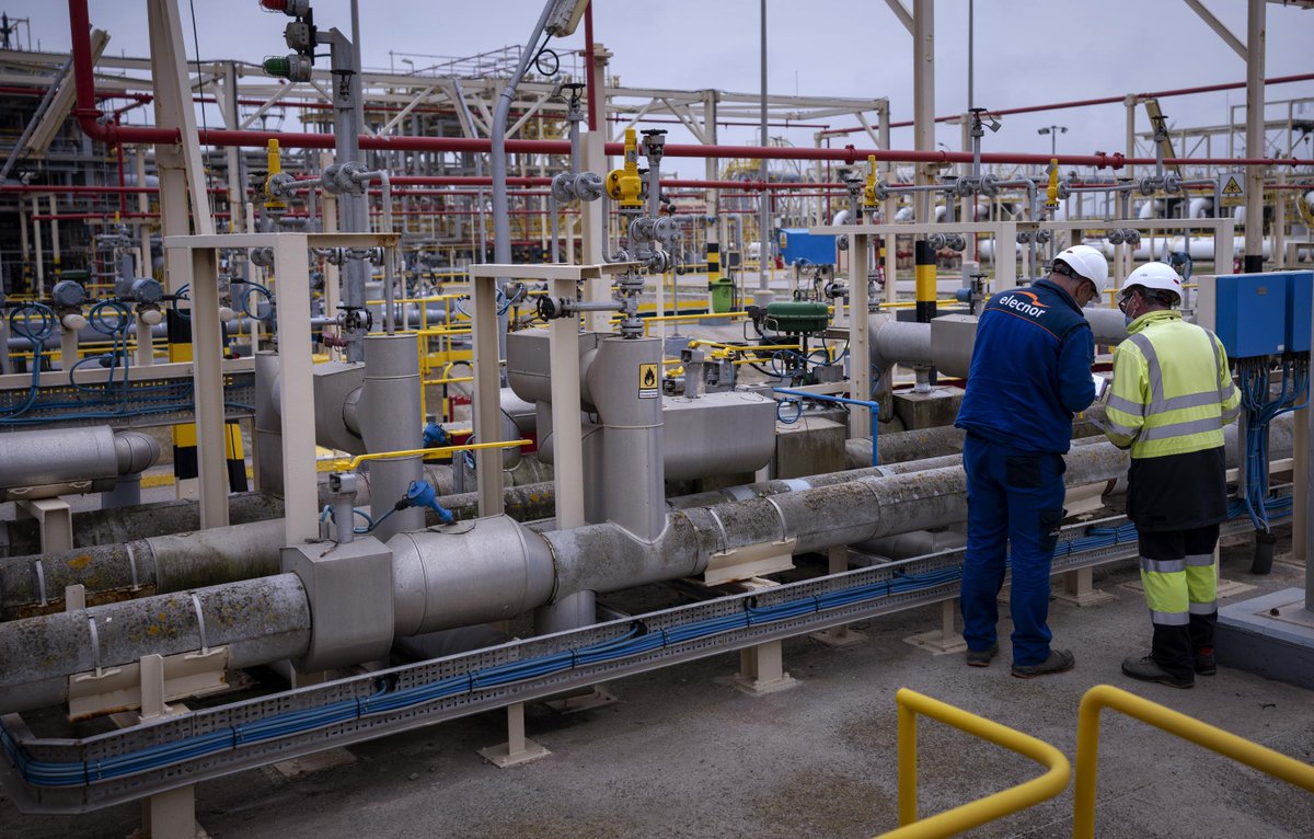 AP's tweet photo. Gas crunch eases in Europe — but the respite might not last https://t.co/ceLyaF0Kk7 https://t.co/WOzcYeuH06