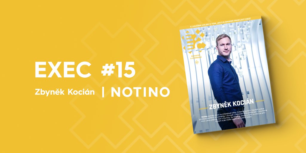 Nový EXEC je právě online. A reaguje na první krizi české e-commerce. Po covidovém boomu přišel ekonomický propad a mnoha e-shopům začaly krušné časy. Jak růst i během krize, jsme ptali Zbyňka Kociána, CEO Notina, a krizového manažera Lukáše Uhla -> bit.ly/EXEC15