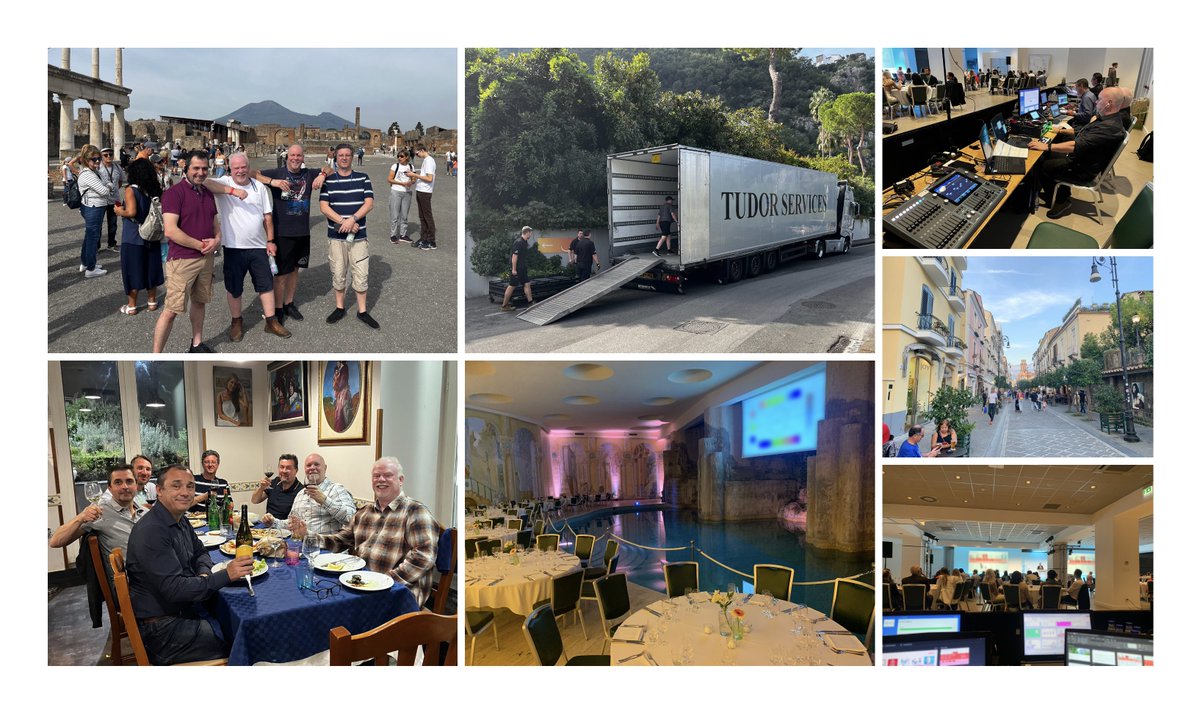 UKSV's tweet image. And that’s a wrap! We’ve been in Sorrento, Italy the last few days producing our client’s pharmaceutical event. Here are some behind the scenes pics of the team and the event. #Liveevents #Europeevents #Eventprofs