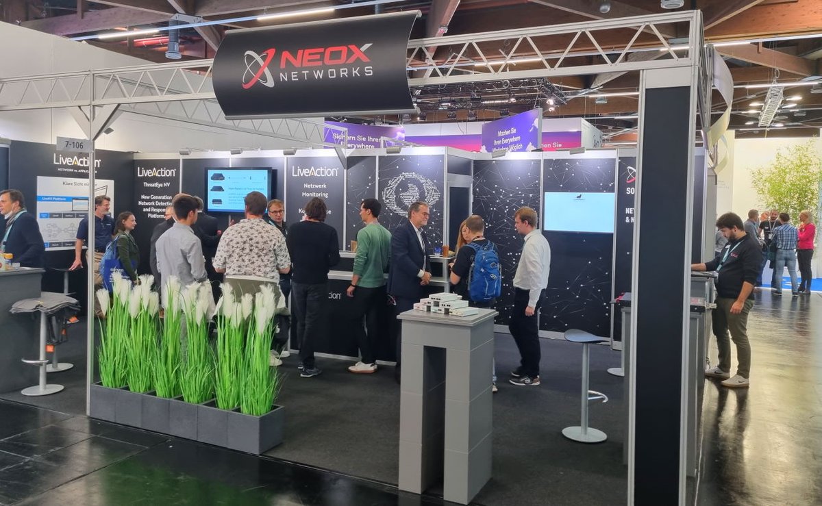 The second day at #itsa22 - and there doesn't seem to be any boredom today either. 💤

Obviously, many are aware that the topic of #NetworkVisiblity has become more important than ever. 👁

You too can visit us in Hall 7 Stand 106 🚶

#event #networksecurity #neoxnetworks