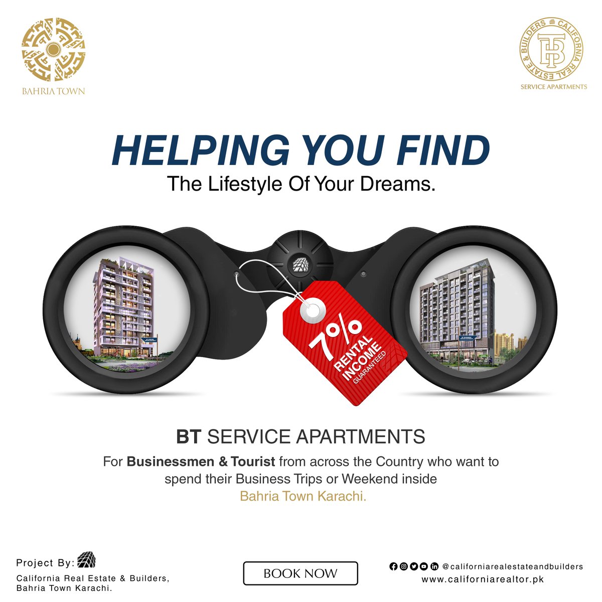 BT Serviced Apartment | Where you meet with your future apartment!
#bahriatownkarachiAppartments #servicedappartment #residitials #propertyinvestment #residentialsapartment #btk #khi #chauffeur #chauffeurservices #RealEstateKarachi #BahriaTownKarachi #californiarealestate #dollar