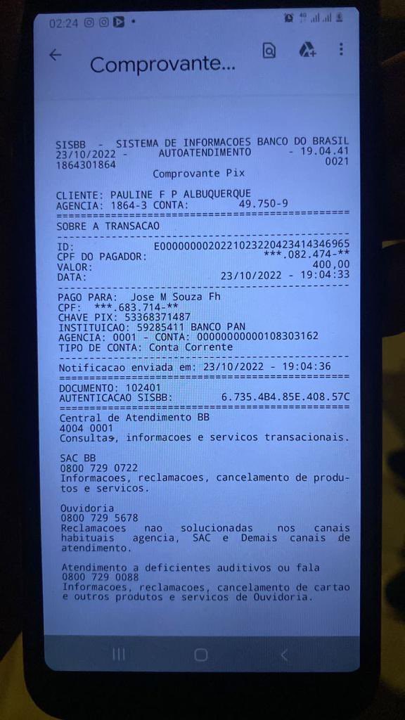 Alagoas amanhece descobrindo que a irmã da vice de Rodrigo Cunha é uma das financiadoras dos ataques criminosos que eu recebo na minha campanha. A Justiça Eleitoral já está com as provas.
