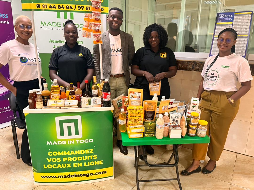 madeintogo_com's tweet photo. Welcome to #BOA_TOGO
#Expoflash des #produits #locaux en cours en ce moment aux agences Principales & Port de la #BOA Faites un tour pour (re)découvrir les produits #MadeinTogo qui vous assurent "santé & bien-être".
+228 93441717 | 91448484 | https://t.co/E3OtM6RYUc
@LaTeam228 https://t.co/VJEmVYtZKE