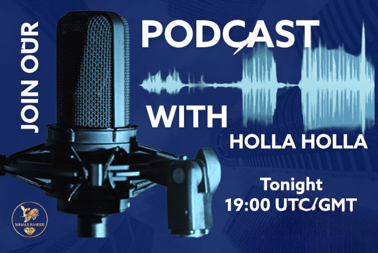 WhaleMakerFund's tweet photo. 📢Our weekly podcast with Holla Holla today at 19.30 UTC/GMT!🎙️🎙️
Opening Day of the Futures Pools!
Let's discuss what the future holds for us!
👉https://t.co/OqDE0K8yOv

#crypto #cryptonewsdaily #cryptoworld  #PassiveIncomes  #trading #cryptocurrency #whalemakerfund #whalemaker https://t.co/yc2qOQ8KRA