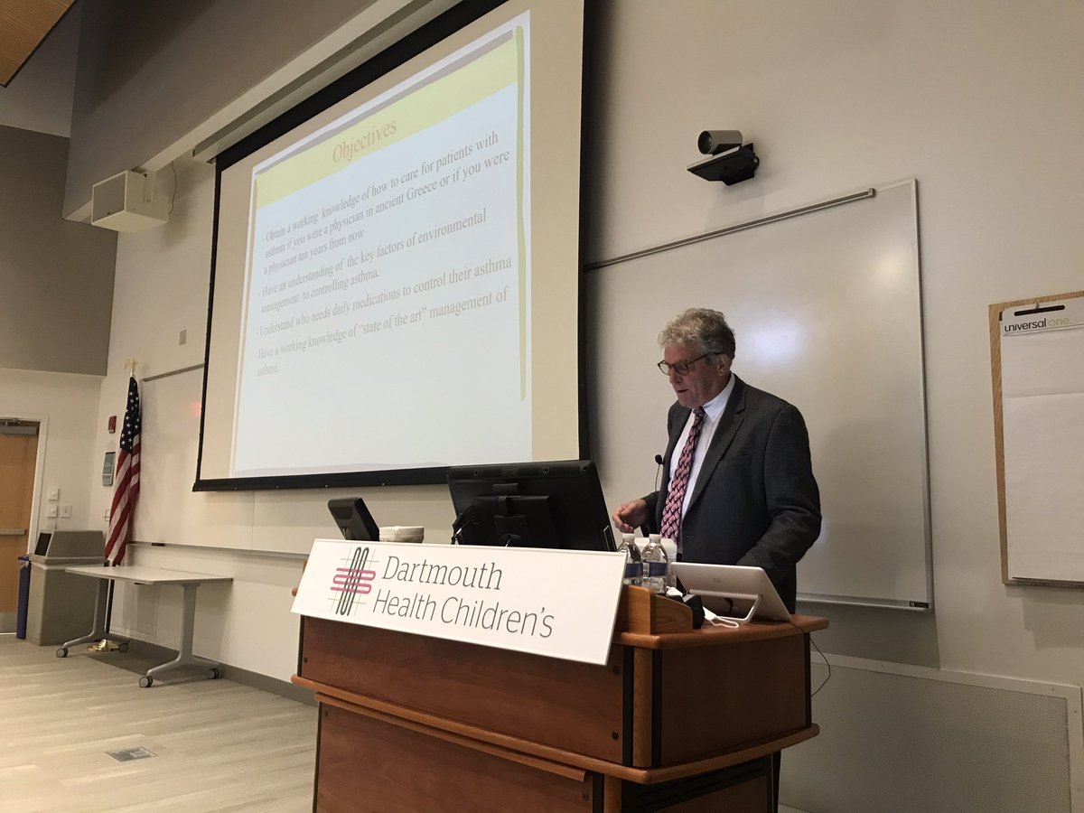 Dartmouth Pediatrics Department (@dartmouthpeds) on Twitter photo .@chadkids Pediatric Pulmonologist Dr. Scott Schroeder reminds us of the History of Asthma as foundational for our current treatments <a href="/DHMCandClinics/">Dartmouth Hitchcock Medical Center and Clinics</a> #pediatricgrandrounds .@chadkids Pediatric Pulmonologist Dr. Scott Schroeder reminds us of the History of Asthma as foundational for our current treatments <a href="/DHMCandClinics/">Dartmouth Hitchcock Medical Center and Clinics</a> #pediatricgrandrounds