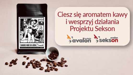 FundacjaAvalon's tweet photo. Kup kawę #UKawiarza z wyjatkową etykietą i wesprzyj działania Projektu #Sekson ☕
Kawę ze specjalną etykietą można nabyć na stronie internetowej: https://t.co/a2xaifpdUs https://t.co/0Hgz8FDlVV