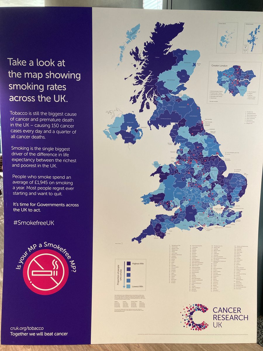 Olivia_Cheek's tweet photo. Great to be speaking to staff today about our #SmokefreeUK campaign.
We need bold action by UK Government to #StoptheStart and #StarttheStop of smoking. https://t.co/JfXwwx1F9w
