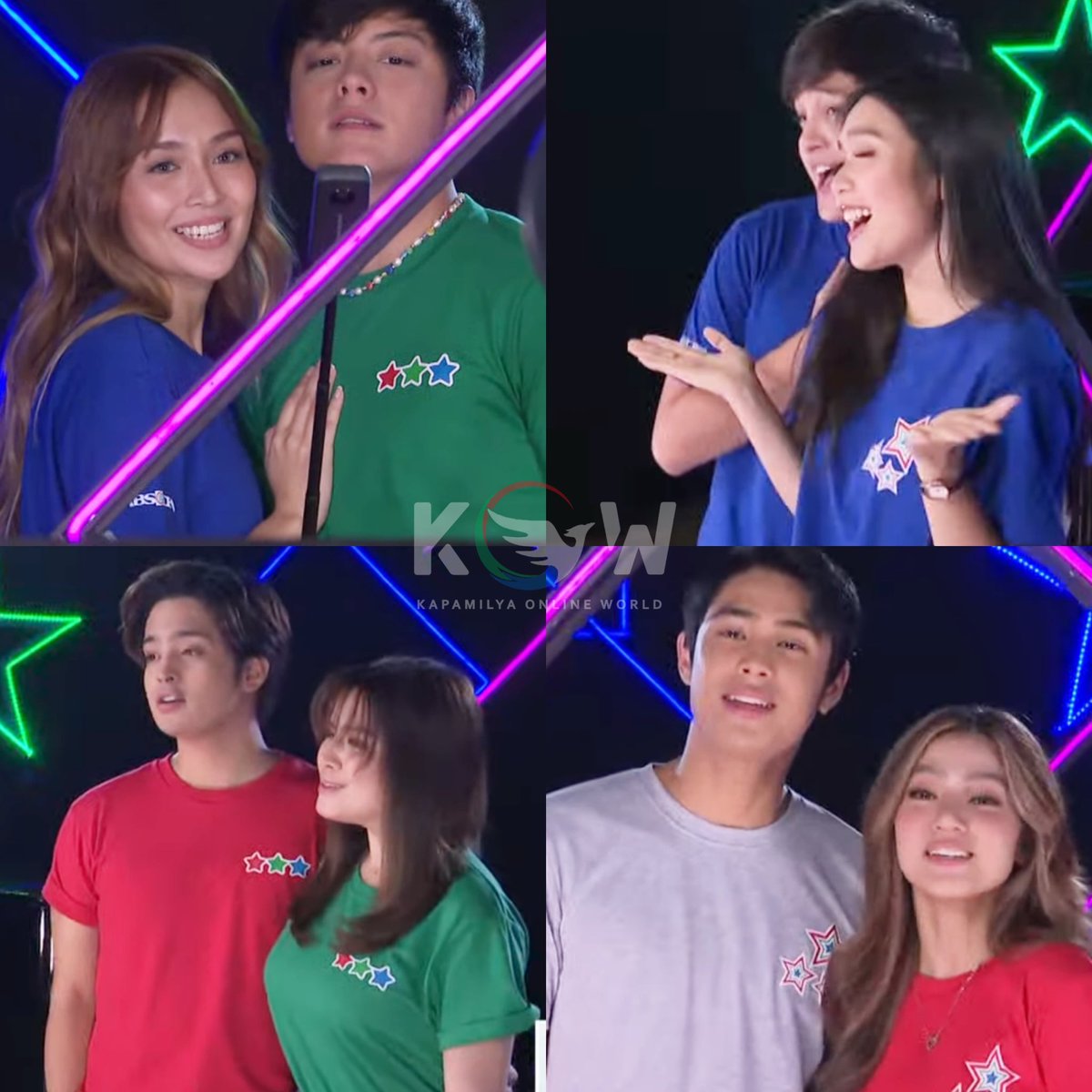 kowalerts's tweet photo. Kapamilya Loveteams #TayoAngLigayaNgIsatIsa ❤️💚💙

#ABSCBNChristmasID2022 #ABSCBNSID2022 https://t.co/W3fbSimT69