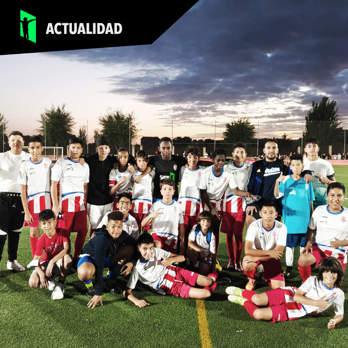 GateforChildren's tweet photo. GATE OF FOOTBALL I Competition season begins! 👏👏
Since August, the players from the different categories of the Club Atlético Pan Bendito Gate @atletico_panben , with whom we work, have been training for these football competitions ⚽.
#GateOfFootball https://t.co/LJRu2G3XKi