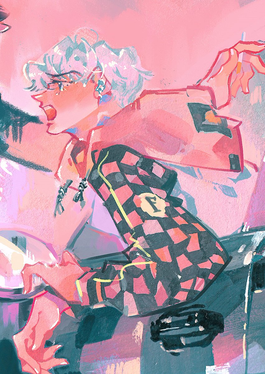 「closeup since i really like how their fa」|Kil @ NEW ZINE RELEASE 💪🎊のイラスト