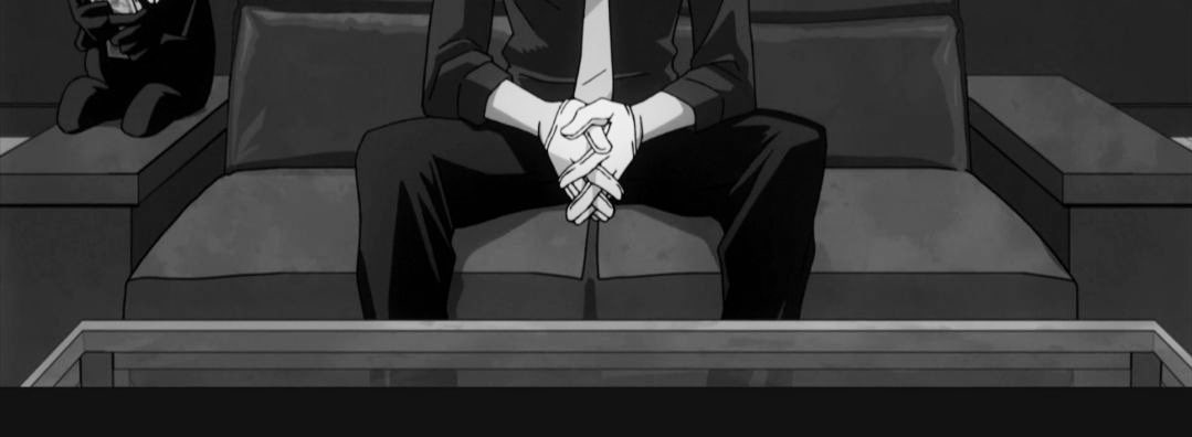 “That looks lovely-… I am already starving just from looking-.. I like the smell of dessert too~..” He playfully calls her dessert and smacks her booty. Then he goes to wait on the couch for her even though he didn’t want to stop embracing her. 

He distracted himself with TV.