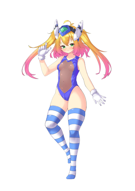 変身ヒロインちゃん、インナースーツと変身前下着。 