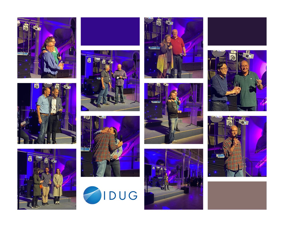 We had an amazing time at the National Museum of Scotland with #IBM. Thank you for hosting, and for helping to create such a tremendous #Db2 community. Cheers to last night's award winners, and all of our IDUG members! #IDUGEMEA2022