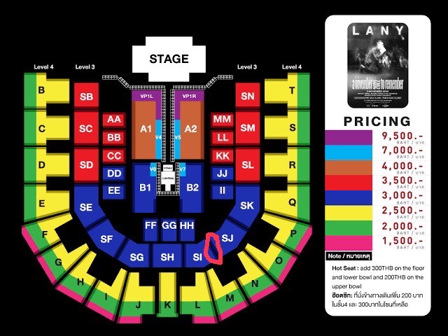 fairy_ps's tweet photo. ขายบัตรคอน LANY A NOVEMBER TO REMEMBER TOUR
วันที่ 3 2 ใบ ที่นั่ง B14, B15 โซน SI Hotseat ราคา 2,800 บาท ซื้อมา 3300 พอดีไปไม่ได้แล้ว ติดงานด่วน
สนใจ DMมาโล้ดดดด
#LANYliveinBKK2022  #LANYliveinBKK #ขายบัตรคอน #ขายบัตรคอนเสิร์ต https://t.co/83gY0vNqxr