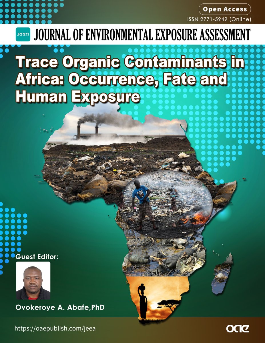 JournalExposure's tweet photo. I'm delighted to share the SI "Trace Organic Contaminants in Africa: Occurrence, Fate and Human Exposure" led by Dr. Ovokeroye Abafe has released 4 articles online:
https://t.co/Iyzc279iox
https://t.co/c2MHCzz8up
https://t.co/iUw4dmLxxf
https://t.co/KmghUv5HMf https://t.co/9gglQeuCxh