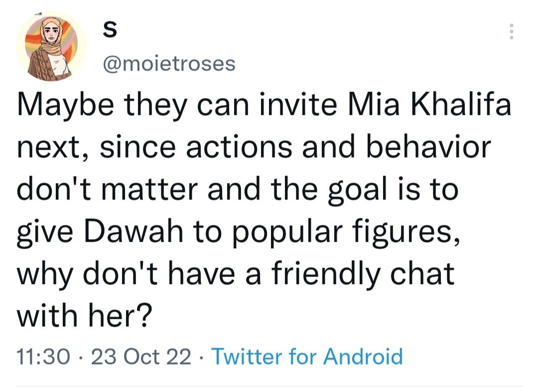 zarafaris's tweet photo. Sleepless nights for this downward competing coterie frantically publishing their ignorance of Islam. Are they complaining of Allah's guidance to others because they're deprived of it themselves? https://t.co/0zIb18cOe1