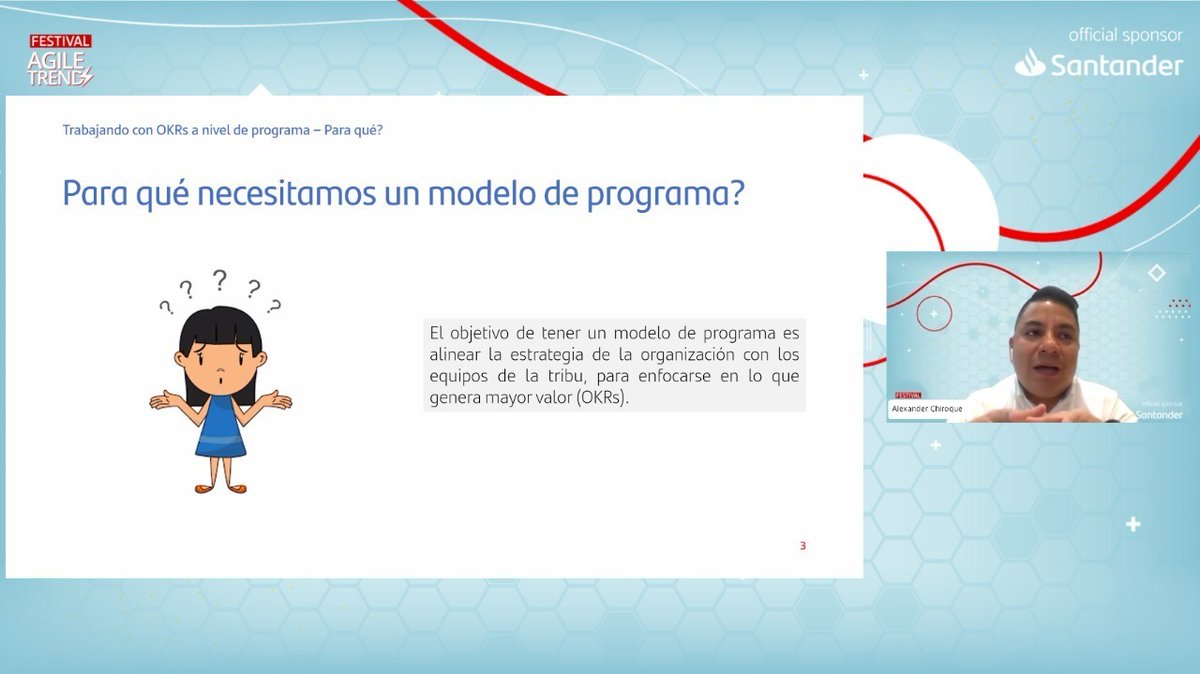 Algunas de las charlas de hoy. 

#festivalagile #agiletrends #agile #agilemindset #agileleadership #agilidad #innovacion #transformacióndigital
