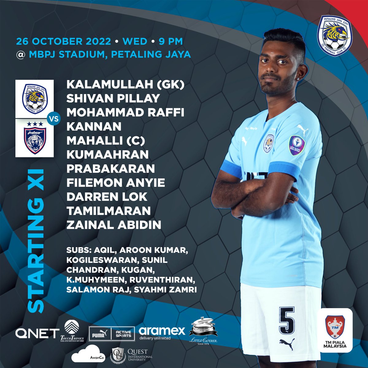 pjcityfc's tweet photo. Our first eleven today.

#YakiniLokal #ThePhoenix #QNET https://t.co/muz7Y9a5n7