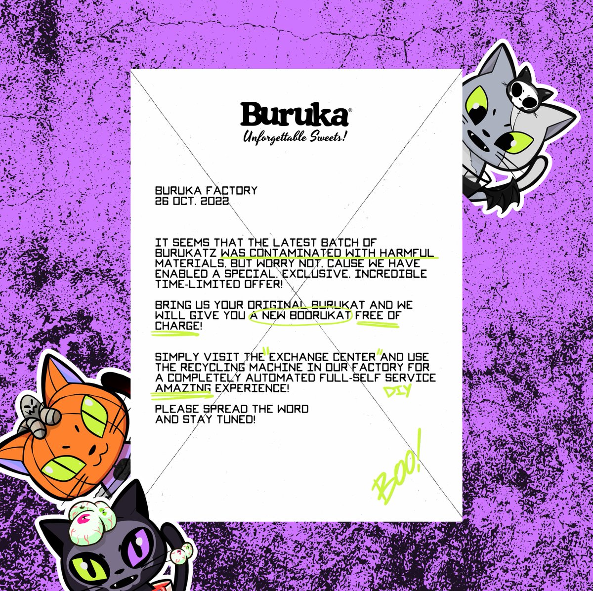 Burukatz – Please Return Inmediatedly! tweet media