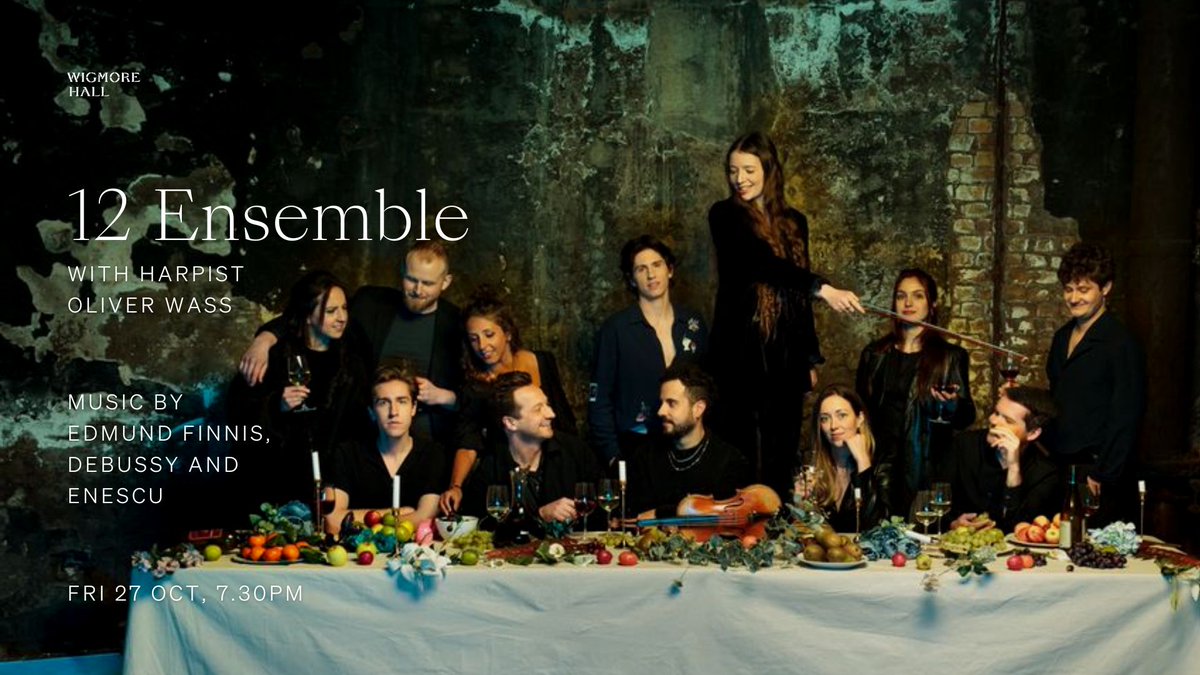 Wigmore Hall (@wigmore_hall) on Twitter photo See <a href="/12Ensemble/">12 ensemble</a> and <a href="/OliverWassHarp/">Oliver Wass</a> at Wigmore Hall perform 'The Centre is Everywhere' by Edmund Finnis, Enescu's String Octet in C, and Debussy's Danse sacrée et danse profane. Tickets from £16. wigmore-hall.org.uk/whats-on/selec… See <a href="/12Ensemble/">12 ensemble</a> and <a href="/OliverWassHarp/">Oliver Wass</a> at Wigmore Hall perform 'The Centre is Everywhere' by Edmund Finnis, Enescu's String Octet in C, and Debussy's Danse sacrée et danse profane. Tickets from £16. wigmore-hall.org.uk/whats-on/selec…