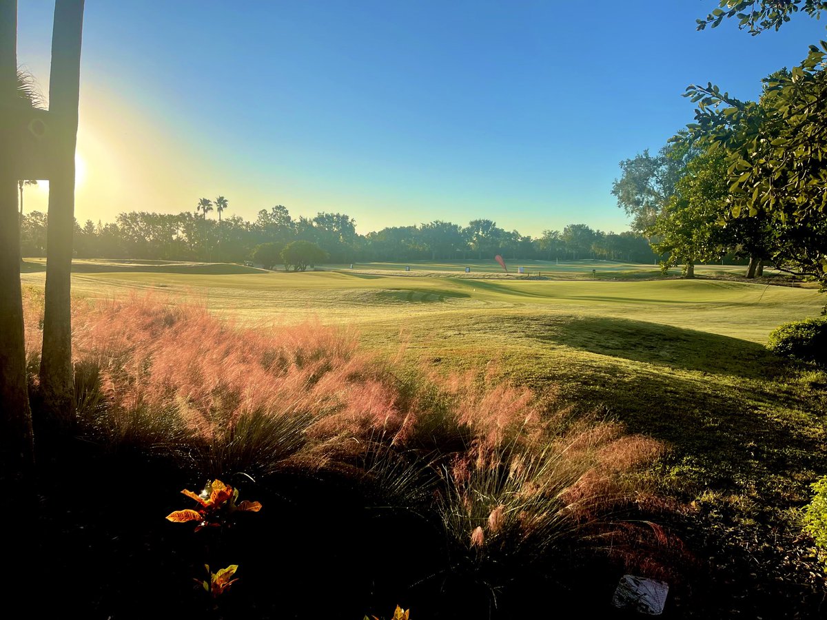 Don’t you just love it when the sun pops out as you roll up to #3